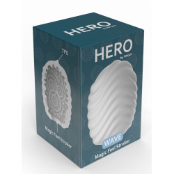 Toy Joy Oeuf de Masturbation Hero Wave Blanc
